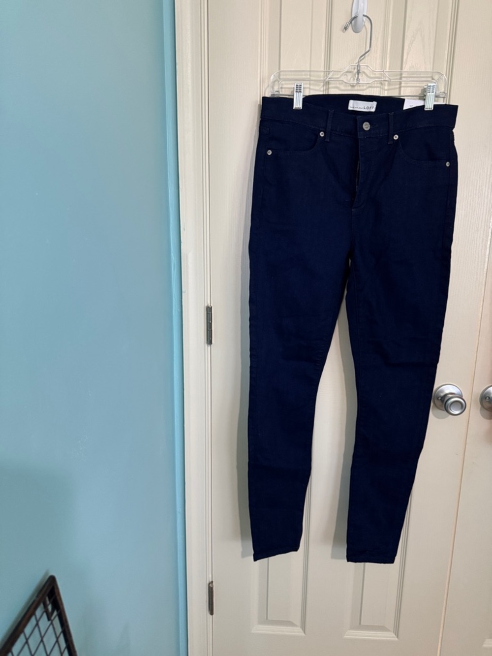 LOFT Dark Navy Legging Jeans
